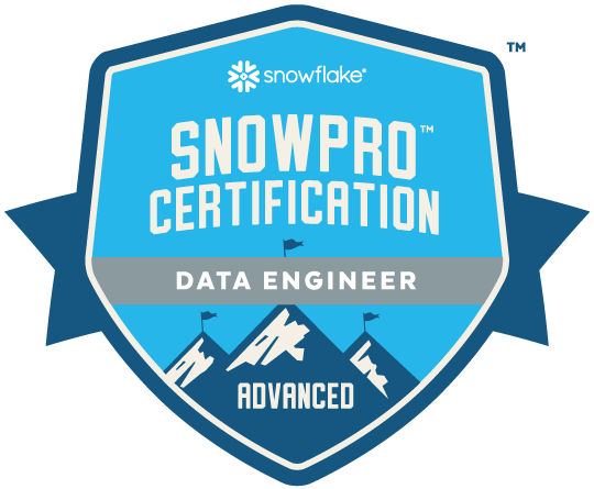 Snowflake SnowPro Advanced Data Engineer Badge